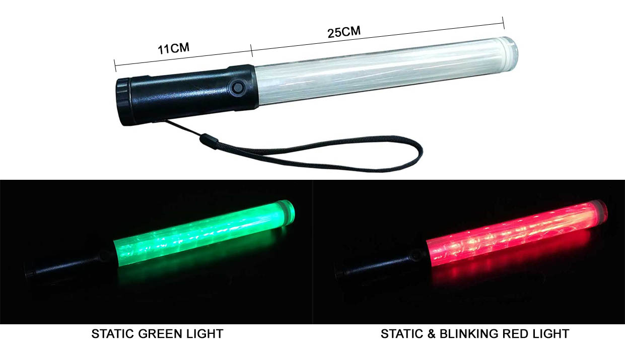 Red/Green Baton Light Application