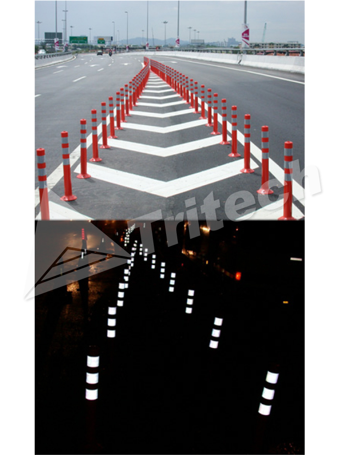 Reboundable Poles During Day and Night